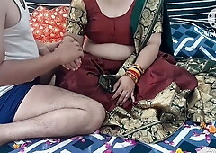 NEWLY MARRIED COUPLE CELEBRATE FIRST NIGHT IN HINDI