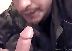 Young Military Boy Sucking Cock Eating Cums in Naval Base