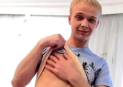 Dildo Deep in Shawn's Hole