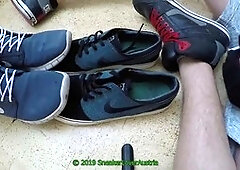 Skate shoes, gay friends shoes, sneaker fuck