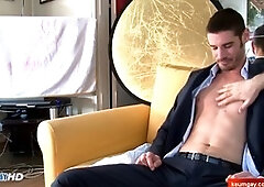 In suit salesman gets filmed insatiable for porn in spite of him