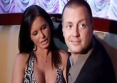 Maya enters the picture to aid with the oral pleasure and the 2 take turns riding his shlong...