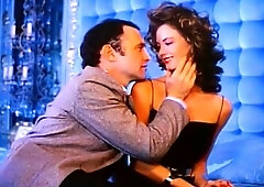 Beauty curly vintage girl excites from oral sex in sixty