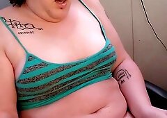 Trans gal money-shot plus overstim OF preview