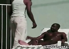 Ghetto gay, black gay deepthroat, black gay men