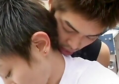 Exotic Asian homosexual boys in Amazing handjob, fingering JAV video
