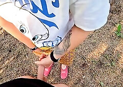 Step Mama Caught Step Son Stroking and aid Him to Cum Quick