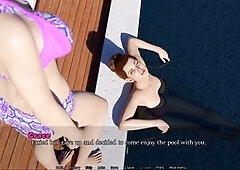 Gameplay with big boobs and a roleplay twist featuring the mother character