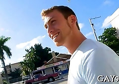 Wild interracial gay sex