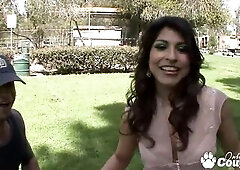 Lustful Laurie Vargas Drains Some Large Balls