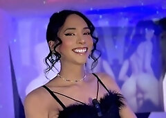 Big load, brunette pov