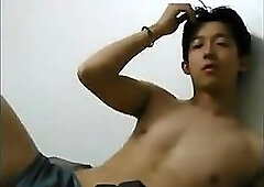 Korean Guy Solo Cums