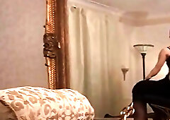 Pegged and Stroked to Climax